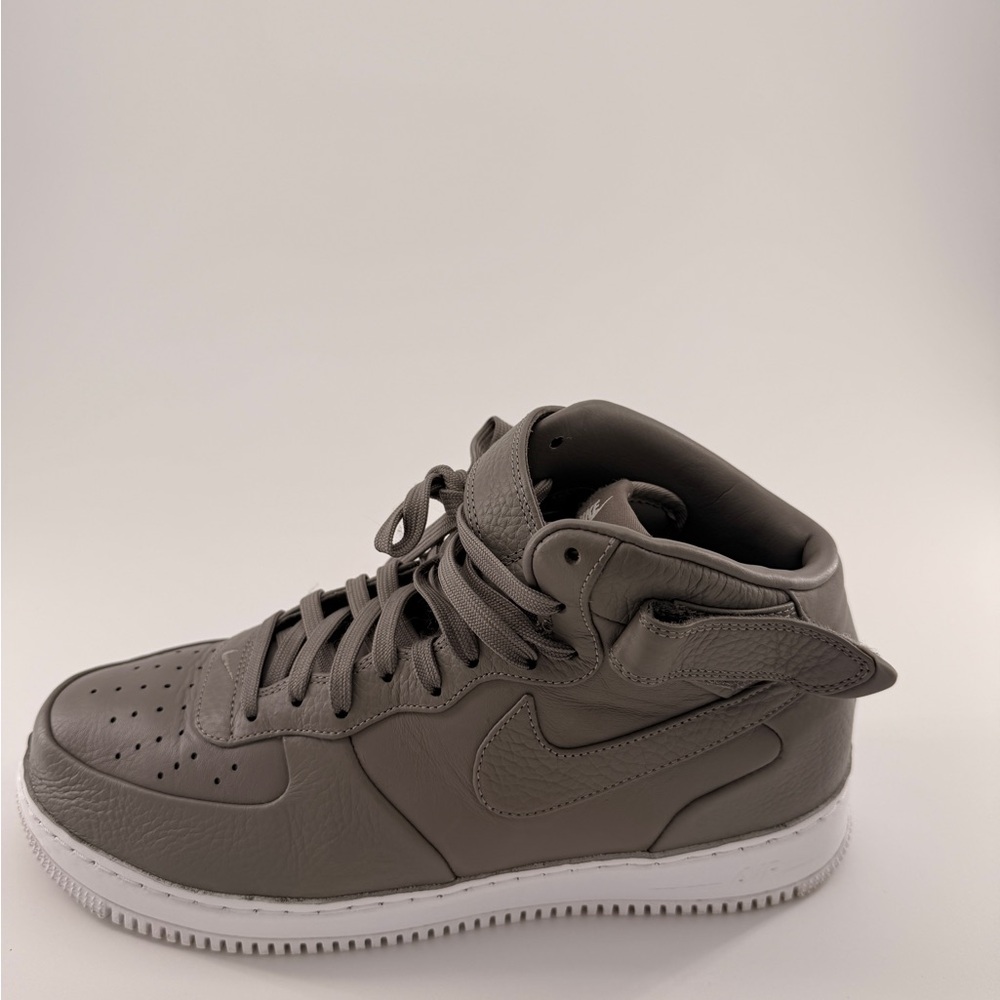 Nikelab Air Force 1 Mid in Light Charcoal Men’s Size 10.5 - Picture 6 of 12